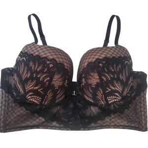 Adore Me Black Lace Bra
